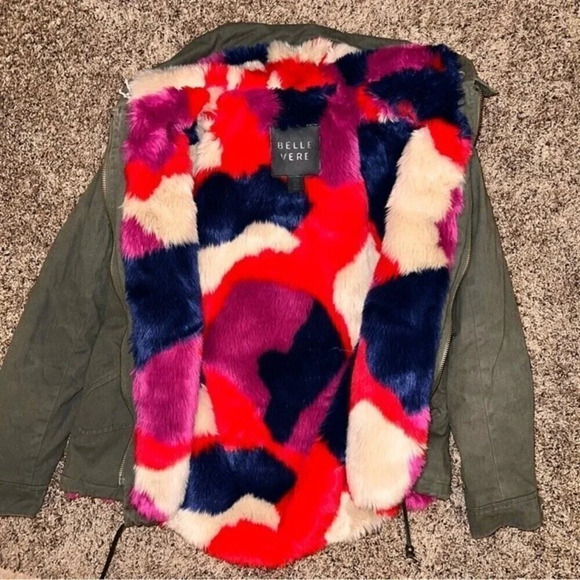 Belle Vere Winter Coat Jacket Size Medium - Picture 7 of 8